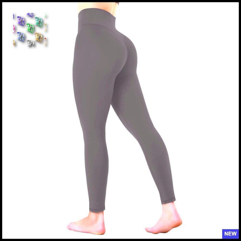 Sustainable High Waist Leggings Tummy Control Booty Scrunch Workout Yoga Pants